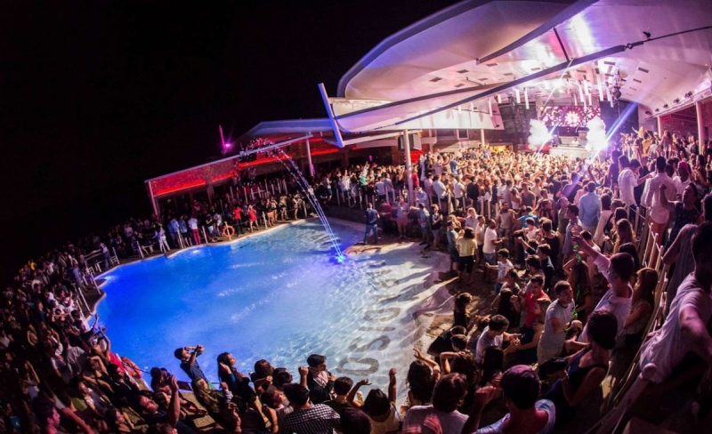 club called void in Mykonos 