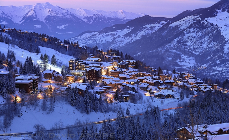 view of courchevel